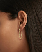 By Charlotte - Drift Chain Earrings