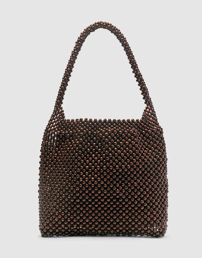 Brie Leon - Large Madera Bag - Dark Chocolate