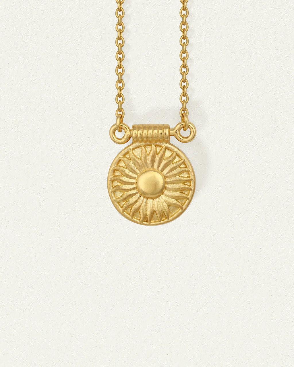 Temple Of The Sun - Sunny Necklace - Gold