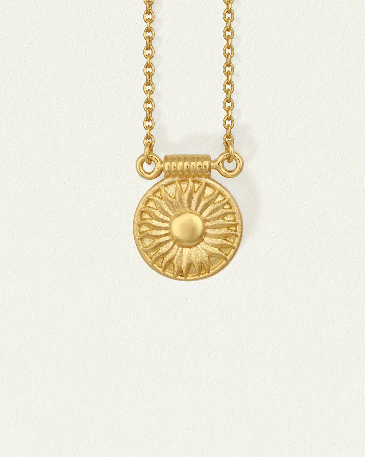 Temple Of The Sun - Sunny Necklace - Gold