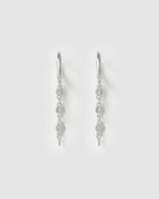 Arms of Eve - Paloma Huggie Earrings - Silver