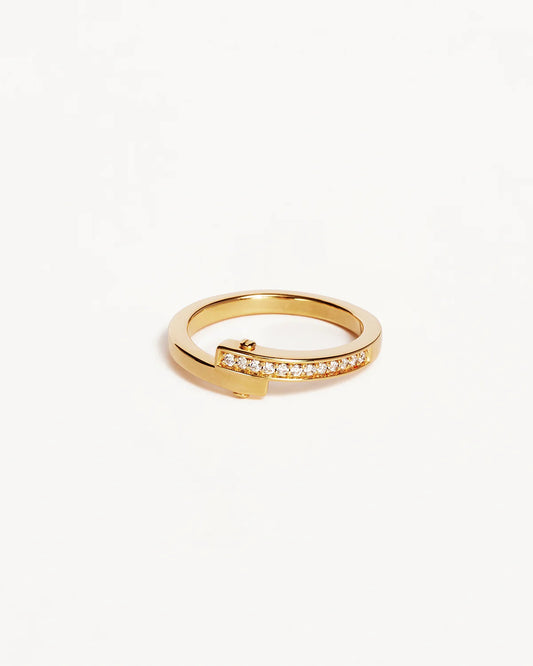 By Charlotte - Connection Ring - Gold