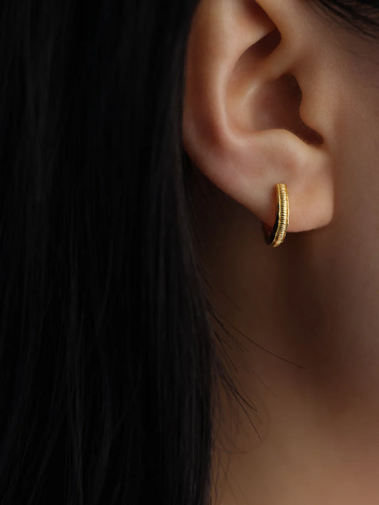 Temple Of The Sun - Arete Huggies - Gold