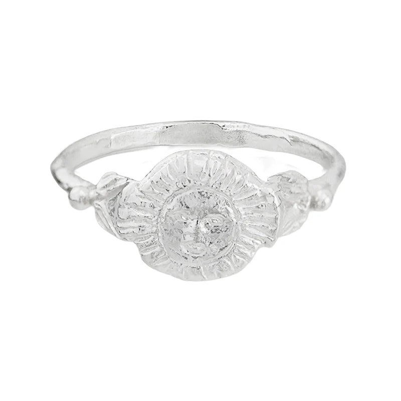Cleopatra's Bling - Apollo Sun Ring - Silver
