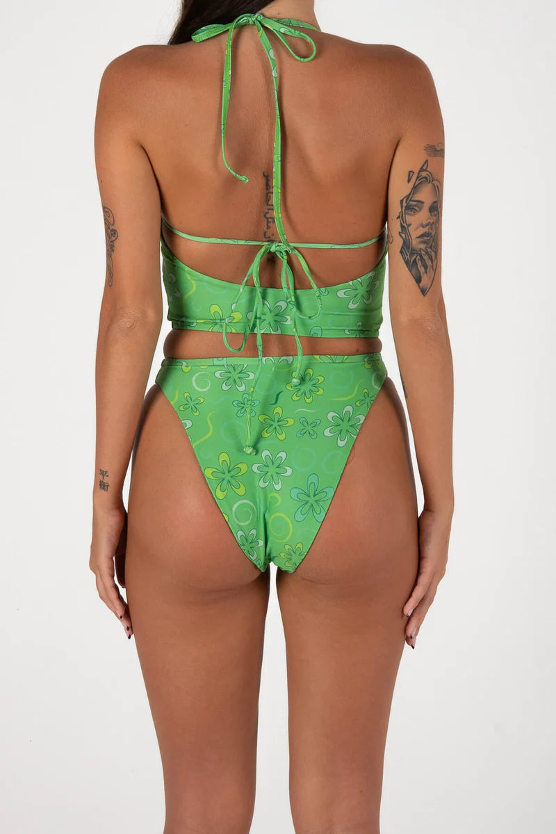 Inner Relm - Smoochie Top + Shebad Shorts - Green Meadow