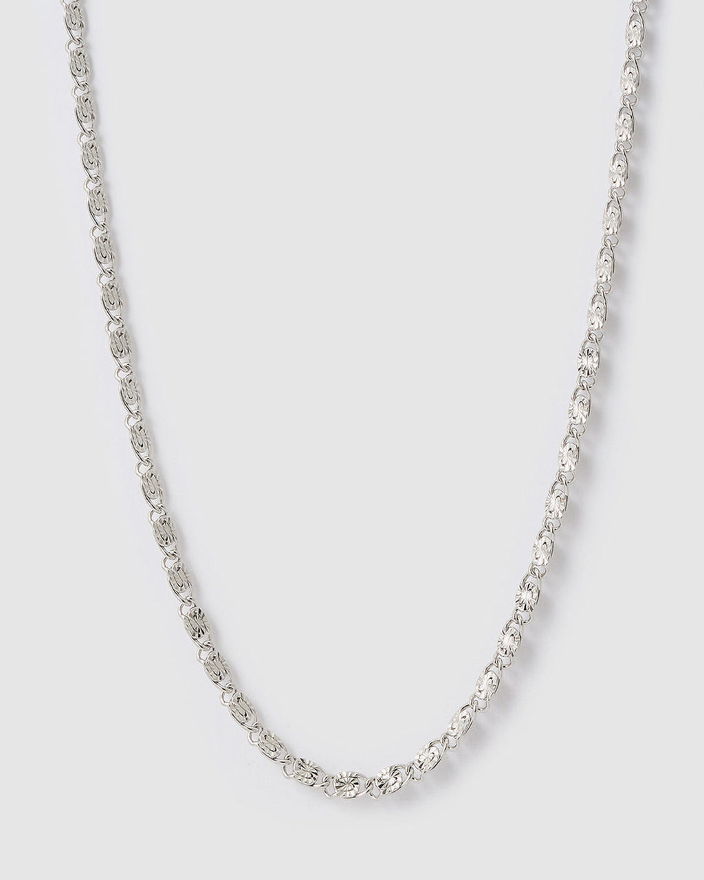 Arms Of Eve - Dragon Chain Necklace - Silver