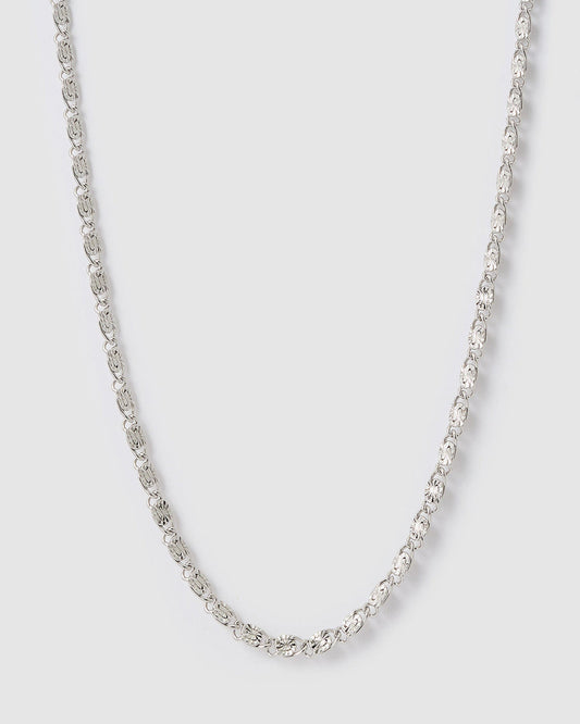Arms Of Eve - Dragon Chain Necklace - Silver