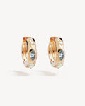 By Charlotte - Hope and Protection Hoops- Gold