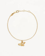By Charlotte - Ocean Whisper Bracelet - Gold
