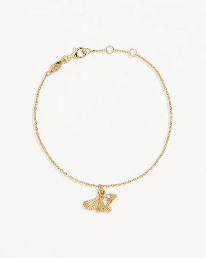 By Charlotte - Ocean Whisper Bracelet - Gold