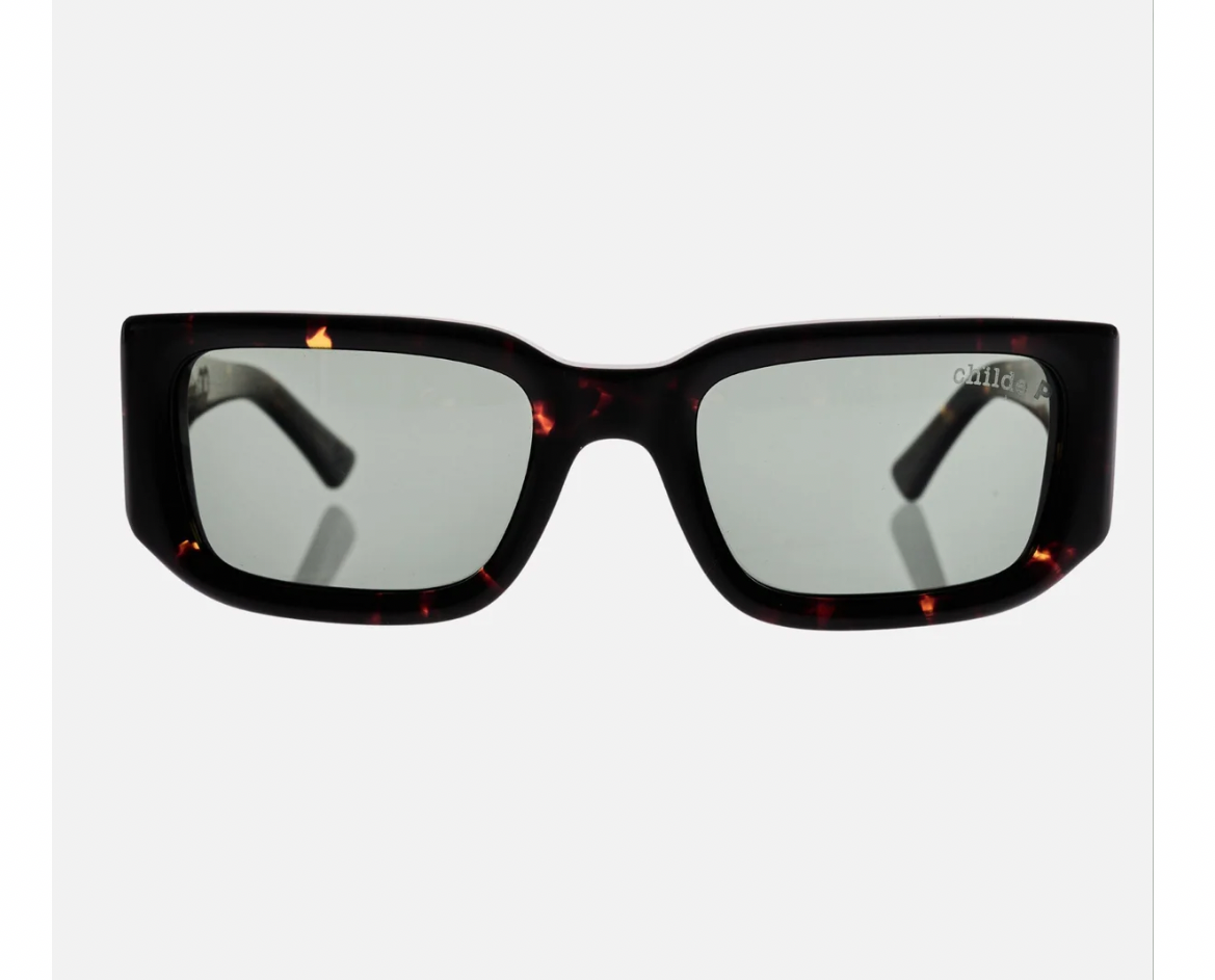 Childe - SoliTV Gloss Havana Tort  / Green Polarised Bio Lens