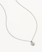 By Charlotte - By The Shore Shell Necklace - Silver