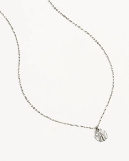 By Charlotte - By The Shore Shell Necklace - Silver