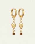 Temple Of The Sun - Eros Earrings - Gold