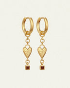 Temple Of The Sun - Eros Earrings - Gold