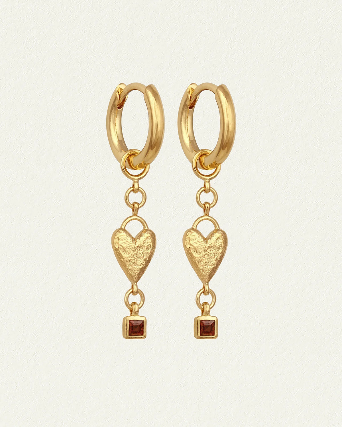 Temple Of The Sun - Eros Earrings - Gold