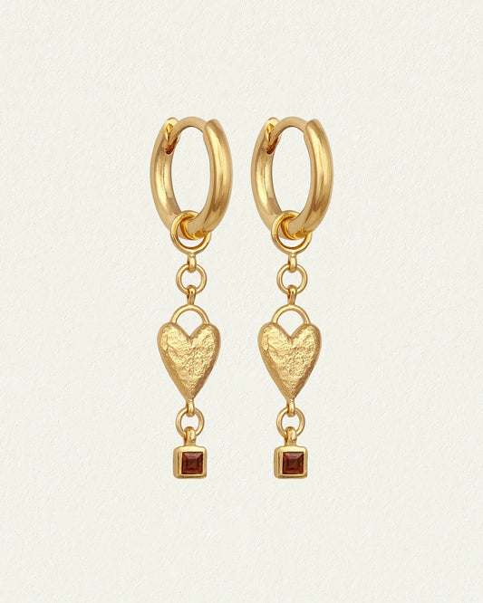 Temple Of The Sun - Eros Earrings - Gold