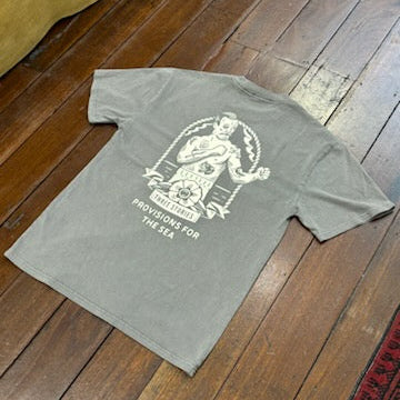 Three Stories - Boxer Heavy Minus Tee - Faded Grey
