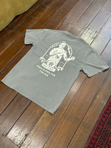 Three Stories - Boxer Heavy Minus Tee - Faded Grey