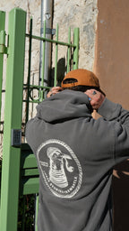 Three Stories - Ol' Gull Relaxed Hoodie - Faded Grey