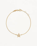 By Charlotte - By The Sea Starfish Bracelet - Gold