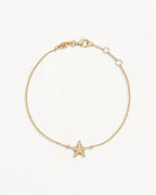 By Charlotte - By The Sea Starfish Bracelet - Gold