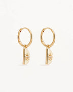 By Charlotte - Lotus Hoops - Gold