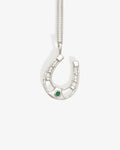 Temple Of The Sun - Horseshoe Necklace Silver