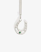Temple Of The Sun - Horseshoe Necklace Silver