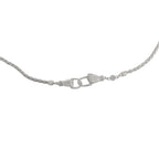 Cleopatra’s Bling - Handmade Snake Chain Necklace - Silver