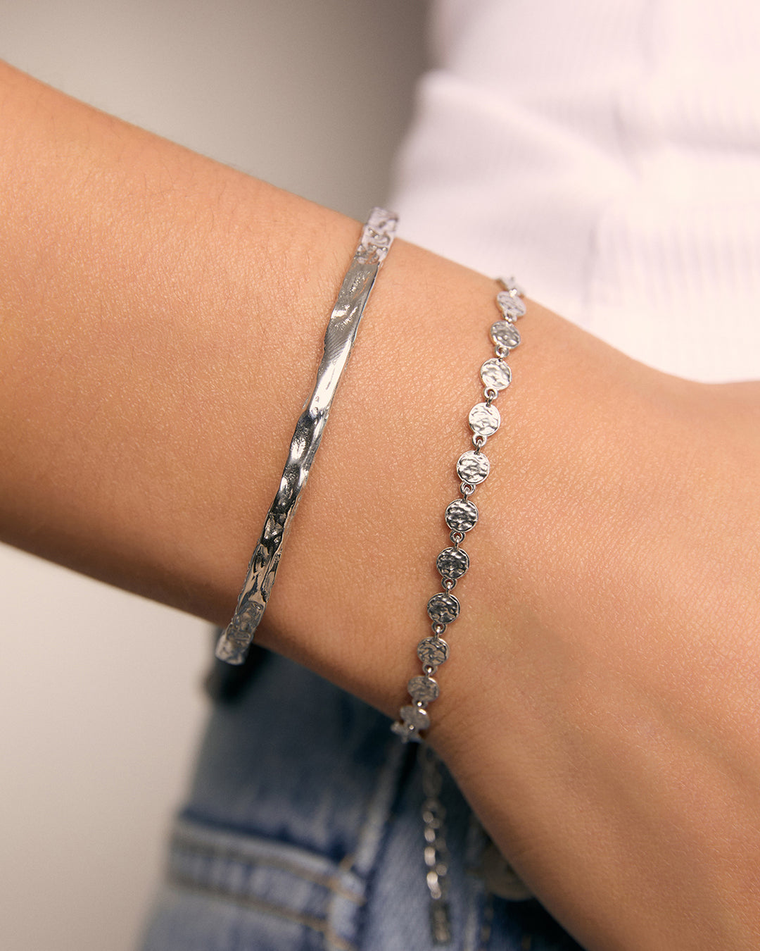 Arms Of Eve - Atlas Bracelet - Silver