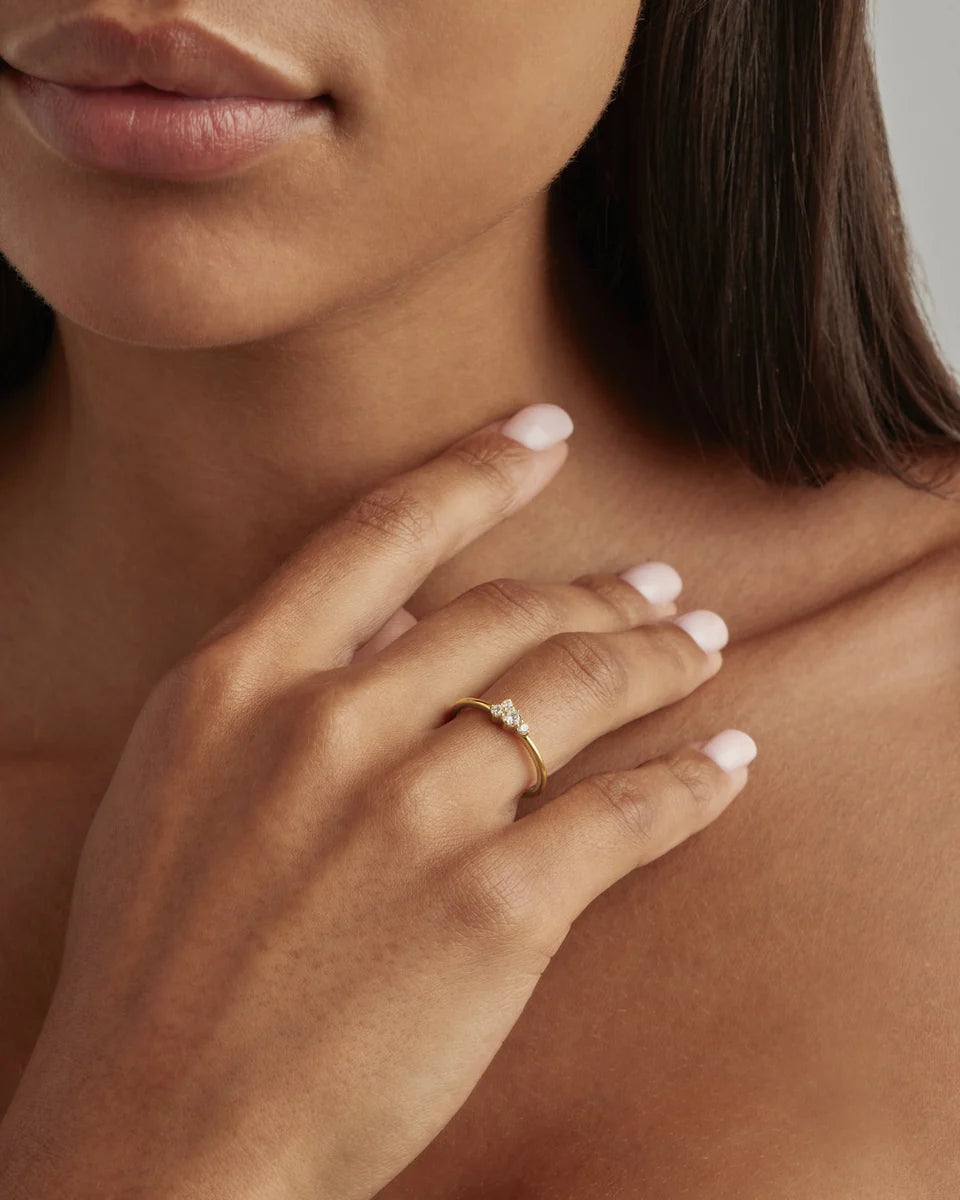 By Charlotte - Mist Ring - Gold