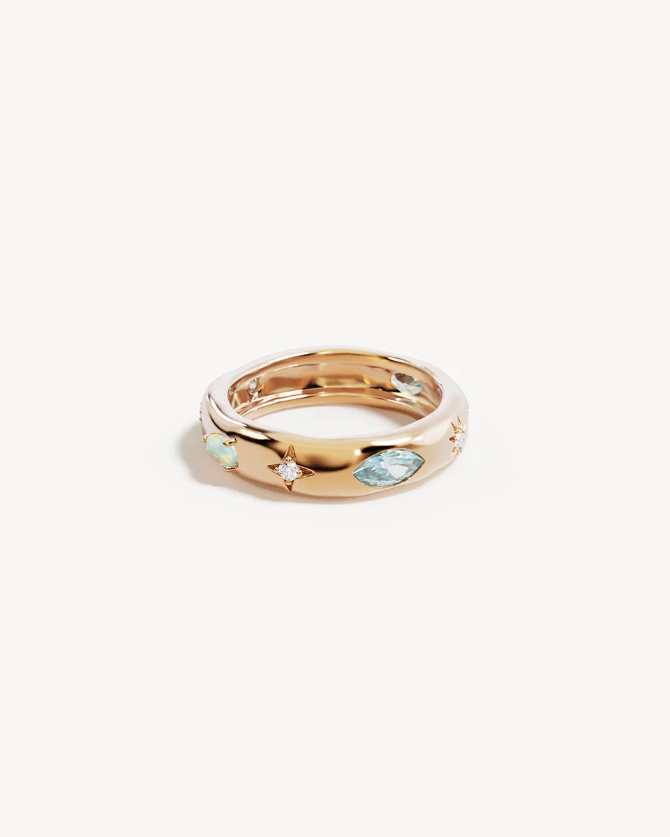 By Charlotte - Hope and Protection Ring - Gold