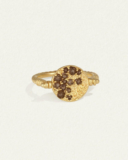 Temple of the Sun - Livy Ring - Gold