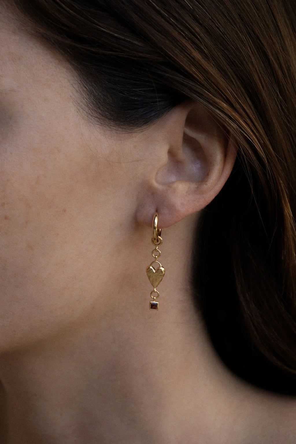 Temple Of The Sun - Eros Earrings - Gold