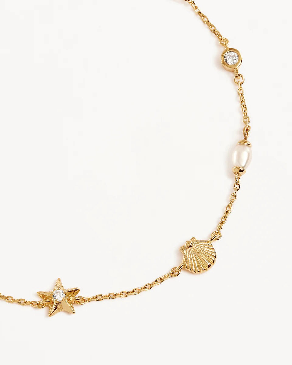 By Charlotte - Ocean Dreaming Bracelet - Gold