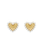 Hunter x Hunter - Pearl Heart Earrings