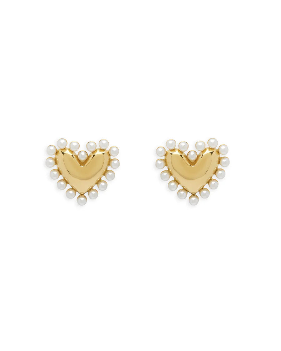 Hunter x Hunter - Pearl Heart Earrings