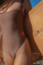 Inner Relm - Sundeck One Piece - Chocolate
