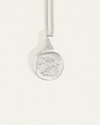 Temple of the Sun - Palas Coin Necklace - Silver