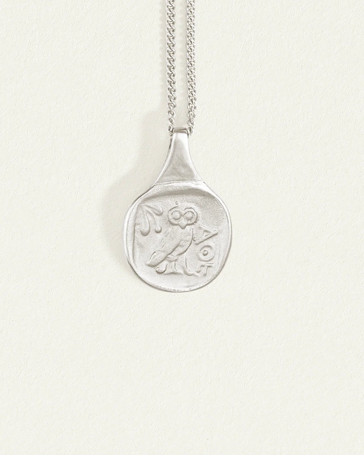 Temple of the Sun - Palas Coin Necklace - Silver