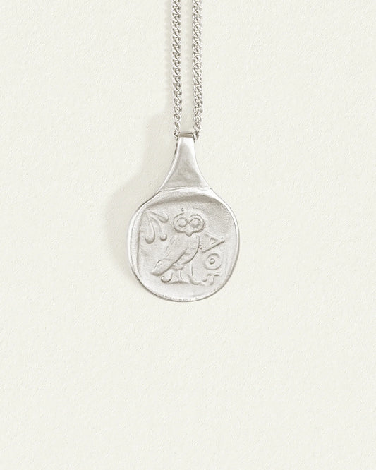 Temple of the Sun - Palas Coin Necklace - Silver