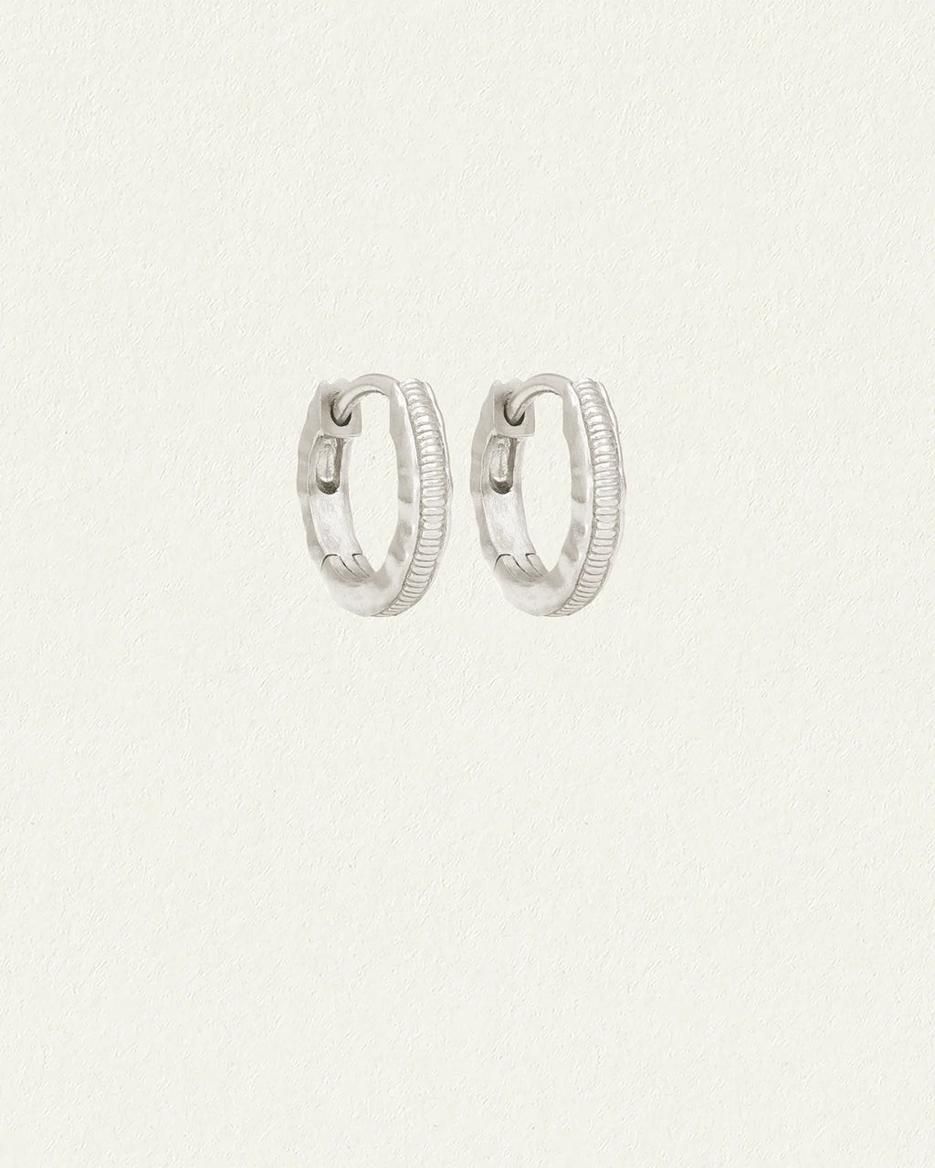 Temple Of The Sun - Arete Huggies - Silver