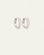 Temple Of The Sun - Arete Huggies - Silver