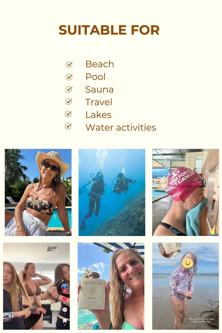 Coastal Girl - Pre Swim Saltwater & Chlorine Hair Protectant