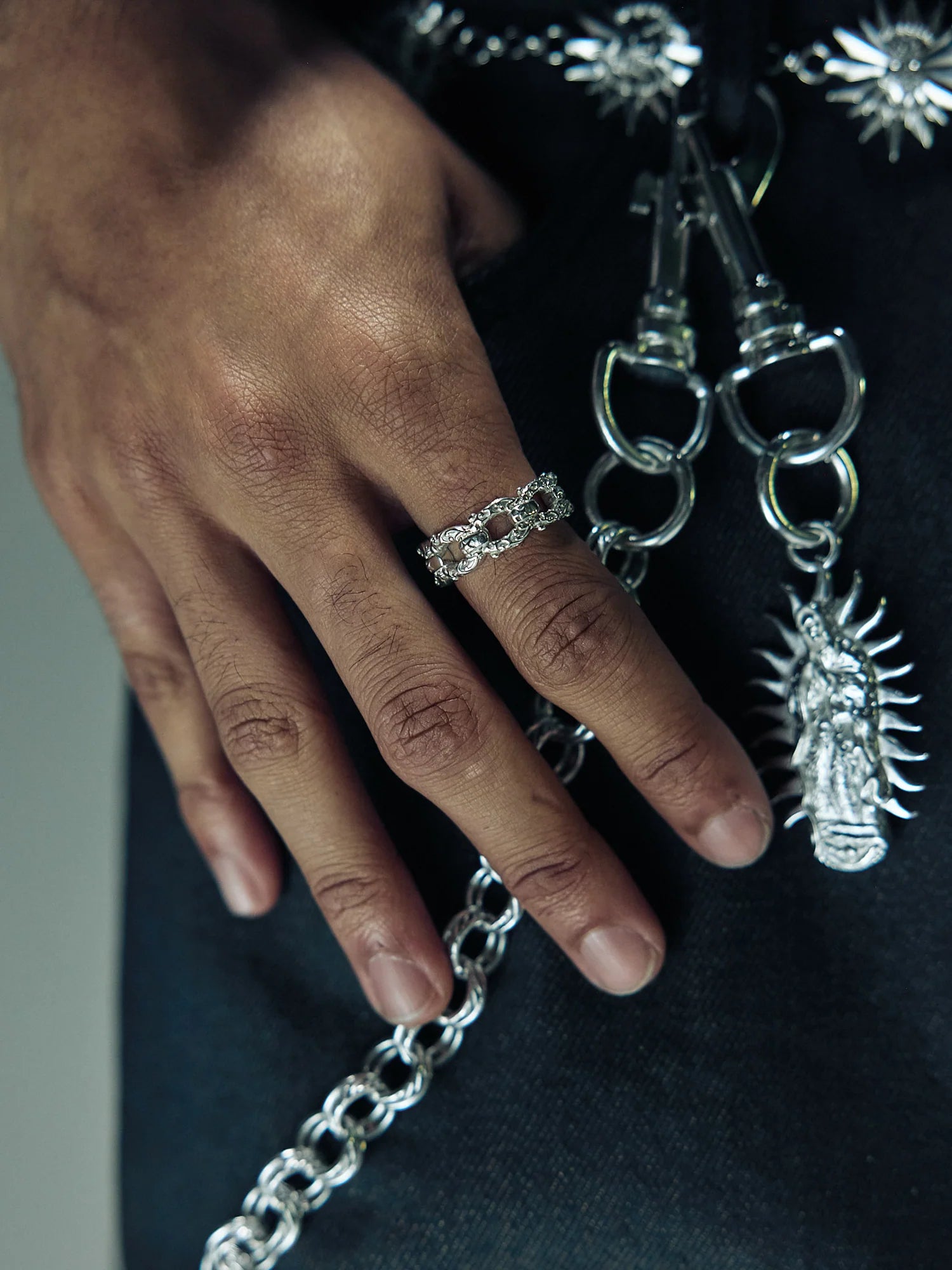 Lox & Chain - Lucky Stirrups Ring