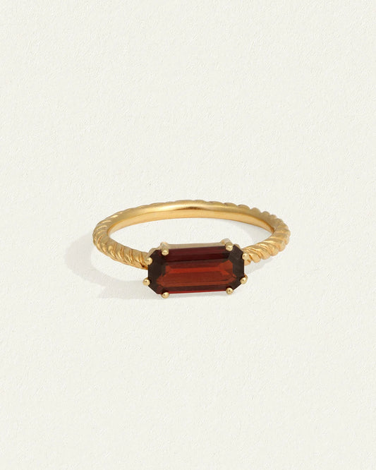 Temple of the Sun - Ember Ring - Gold