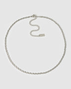 Arms Of Eve - Dragon Chain Necklace - Silver