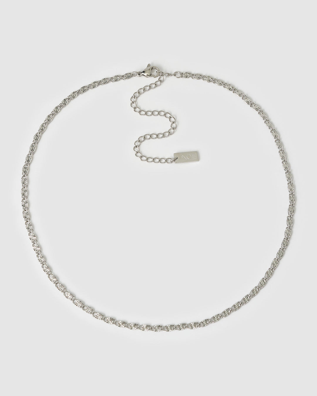 Arms Of Eve - Dragon Chain Necklace - Silver