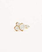 By Charlotte - Mist Stud Earrings - Gold